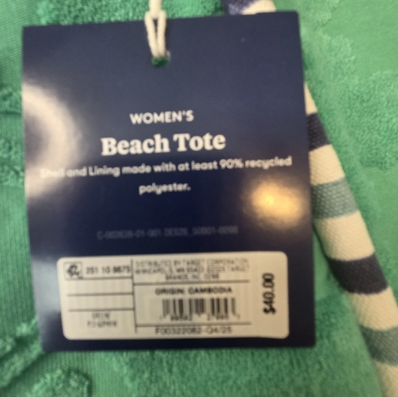 Roller Rabbit X Target Beach Tote - Picture 4 of 7